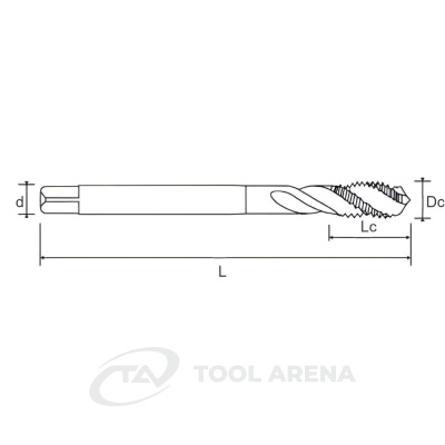 HS4100 BOX Набор свёрл из быстрорежущей стали TIN UP, BLACK HVA, BRIGHT Helion